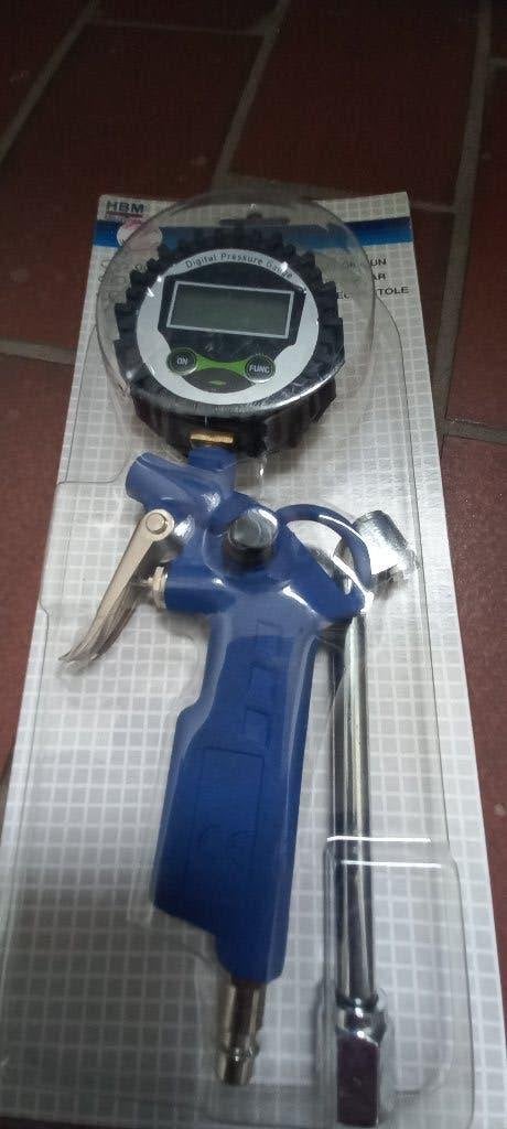 HBM Digitale bandendrukmeter voor compressor, Ophalen, Nieuw, Minder dan 200 liter/min, Minder dan 6 bar