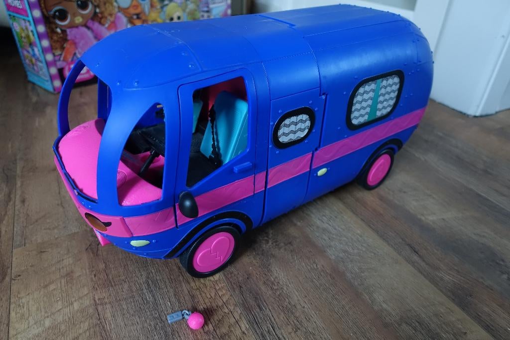 LOL surprise glamper camper met heel veel accessoires, Ophalen of Verzenden, Zo goed als nieuw, Overige typen