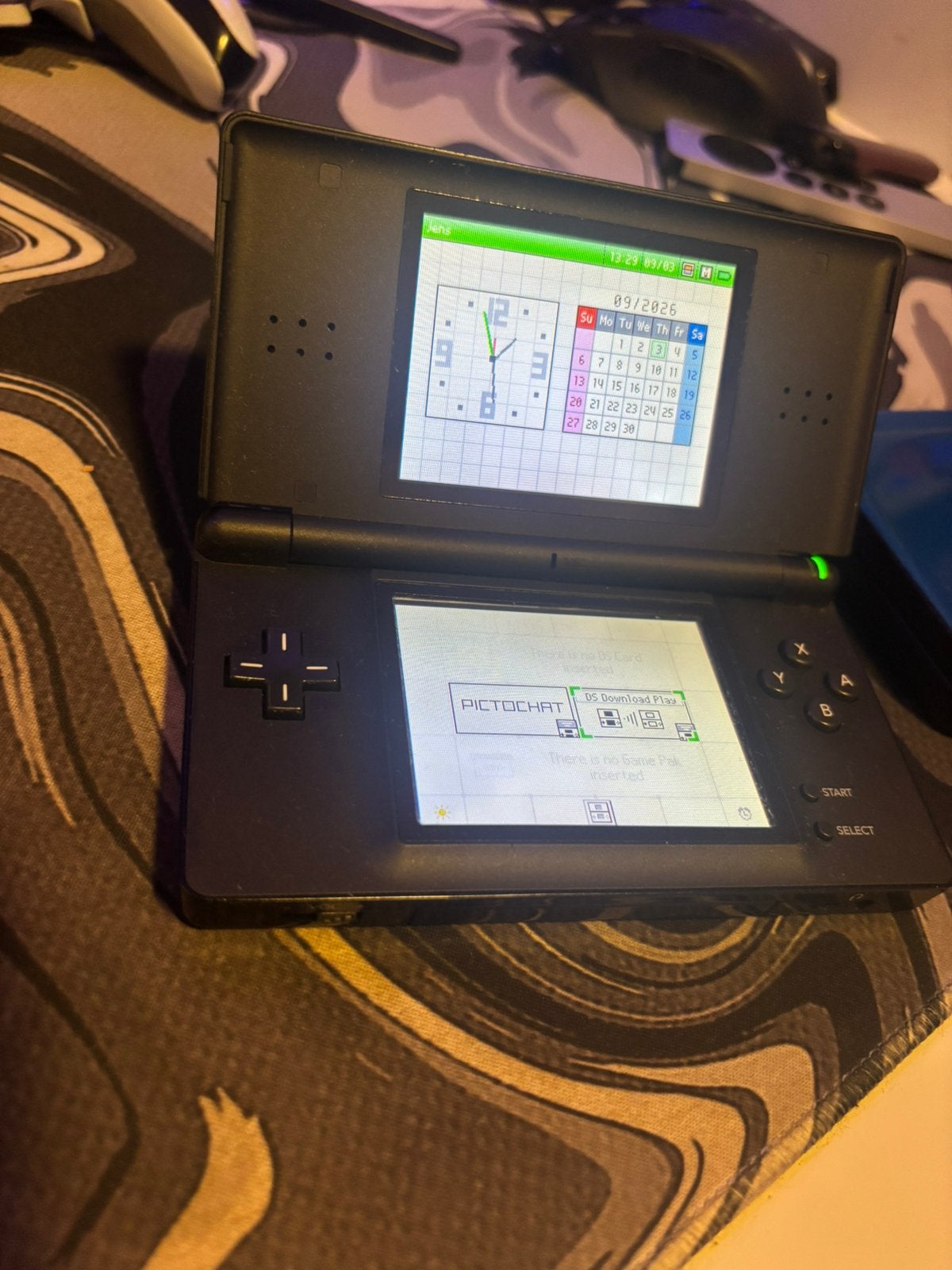Nintendo dsi Lite, Ophalen of Verzenden, Zo goed als nieuw, Zwart, DS Lite