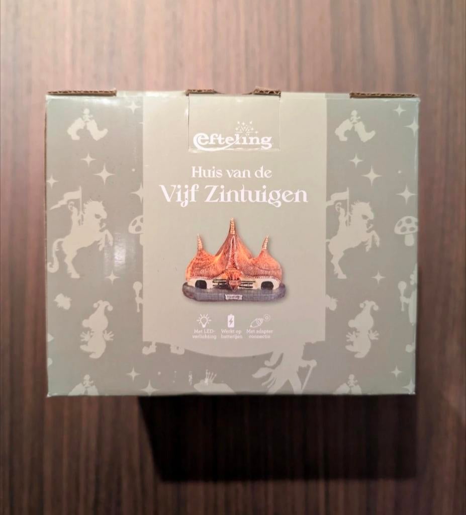 Efteling LuVille Huis van de Vijf Zintuigen miniatuur beeld, Verzamelen, Efteling, Verzenden, Nieuw, Beeldje of Poppetje