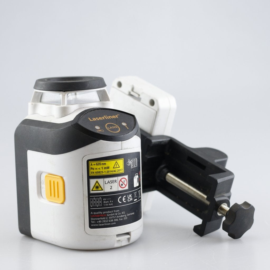 LaserLine SmartLine Laser + RangeXtender 30, Laserliner, Gebruikt, Support@laserliner.com, Laserliner GmbH, Gewerbepark 7, 
29221 Celle
Germany
