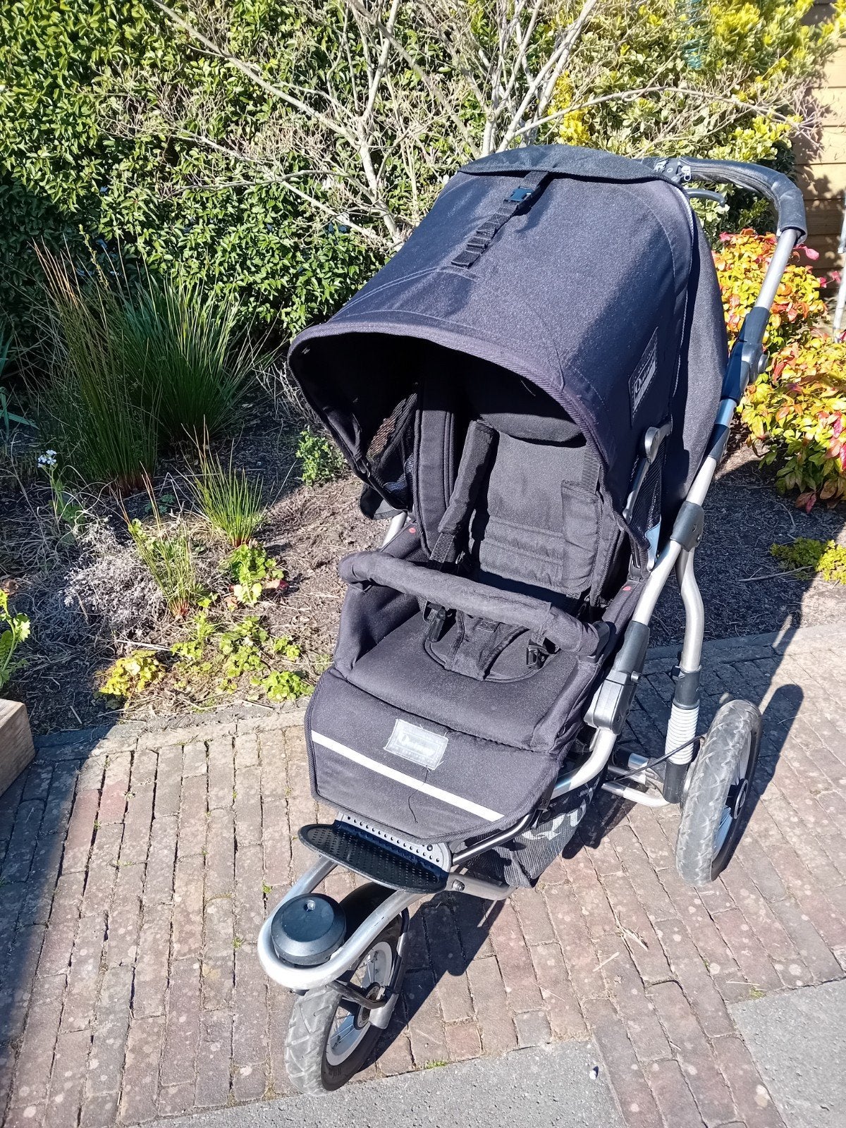 Wandelwagen / buggy Quinny Freestyle 3XL Comfort met handrem, Ophalen, Gebruikt, Quinny, Verstelbare rugleuning