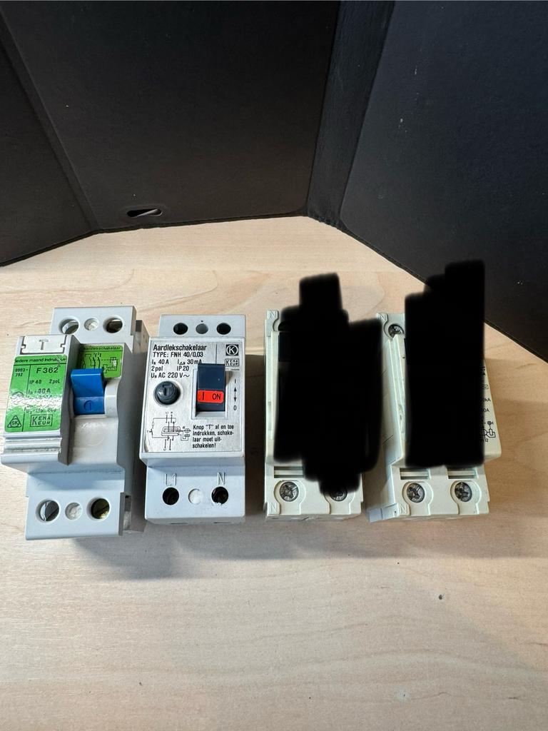 Aardlekschakelaars 40A 30mA / F362 / FNH, Ophalen of Verzenden, Gebruikt