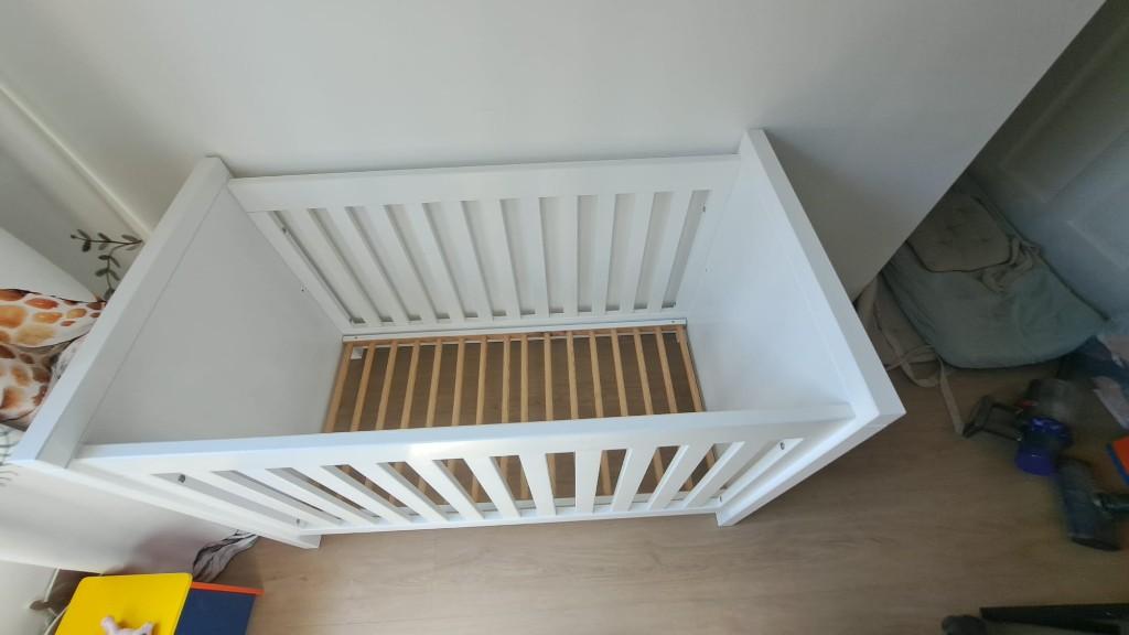 Bobita Corsica Baby bed verstelbaar, Ophalen, Gebruikt, Ledikant
