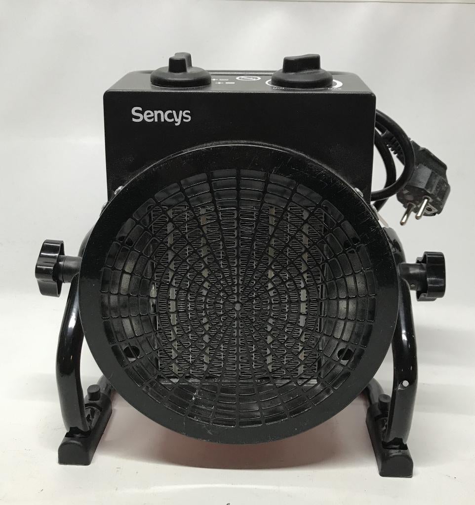 Ventilatorkacheltje, Sencys, 220 volt, 3000 Watt, Doe-het-zelf en Verbouw, Verwarming en Radiatoren, 30 tot 80 cm, Gebruikt, Kachel