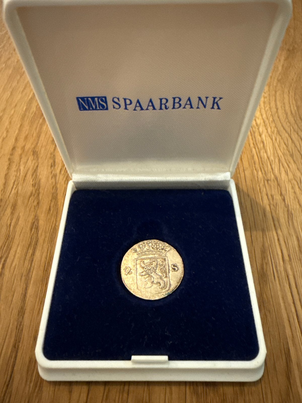 Historische zilveren Munt NMS Spaarbank - 1789, Vóór koninkrijk, Losse munt, Goud, Overige waardes