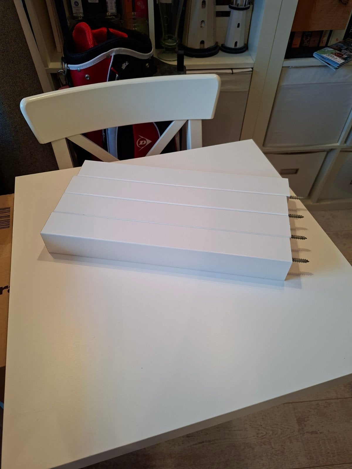 IKEA LACK bijzettafel 55x55 cm, zo goed als nieuw, Ophalen, Overige materialen, 50 tot 100 cm, Vierkant
