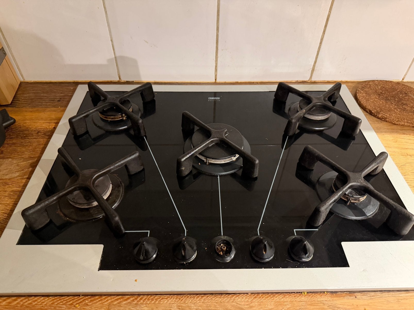 Gas stove, Witgoed en Apparatuur, Ophalen of Verzenden, Vrijstaand, Gas, 4 kookzones