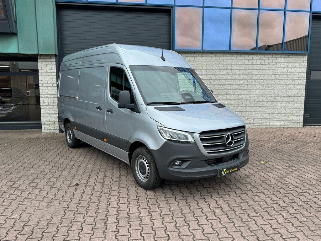 Mercedes-Benz Sprinter 317 L2H2 2x Schuifdeur Alarm kl3 Adap, Automaat, Zwart, 4 cilinders, Bedrijf