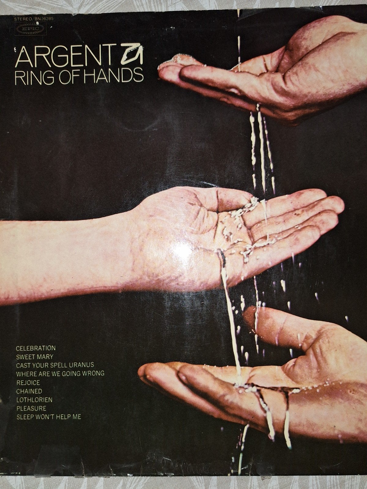 Argent - Ring of Hands LP (Progressive Rock), LP, Originele persing, Ophalen of Verzenden, 12 inch