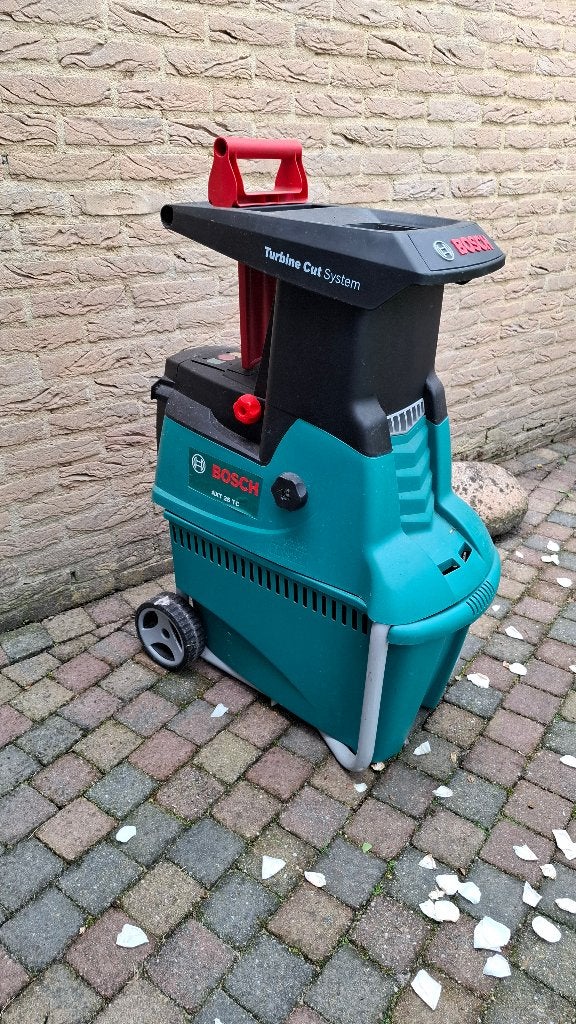 Bosch Hakselaar, Tuin en Terras, Hakselaars, Ophalen, Gebruikt, Met opvangbak, Bosch