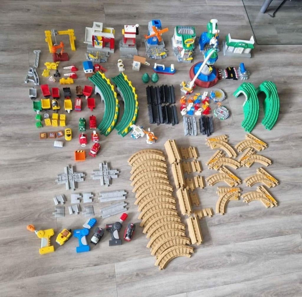 Grote en complete Geotrax treinset met veel extra's, Ophalen, Zo goed als nieuw, Jongen of Meisje