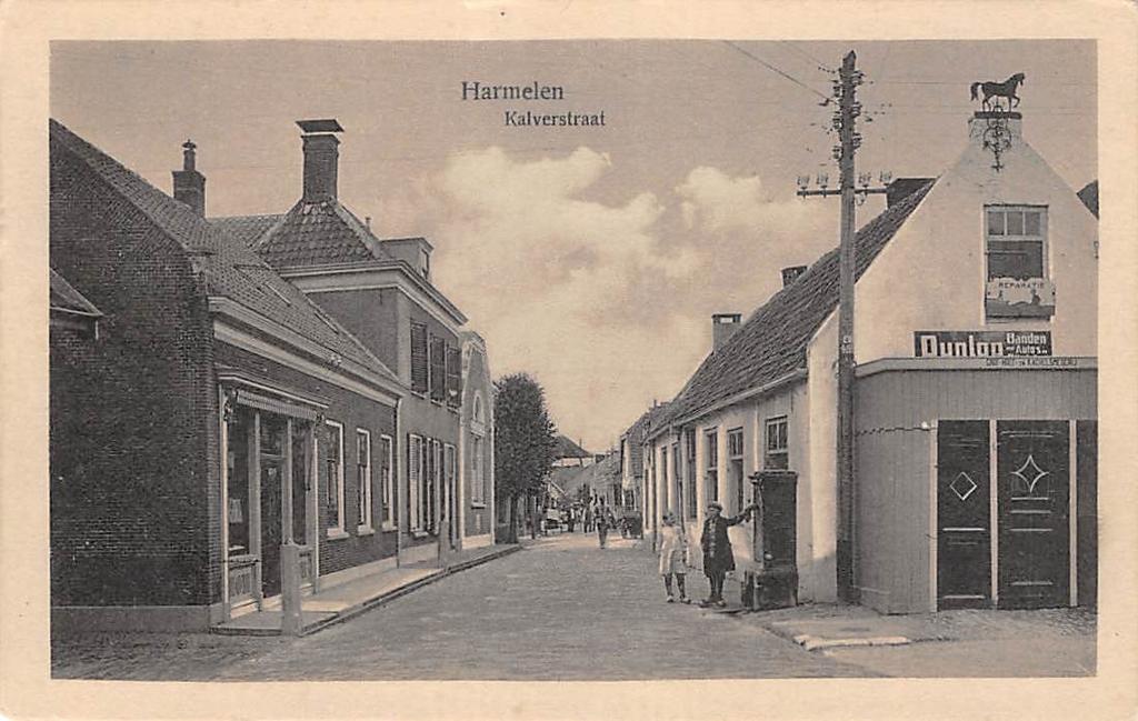 Harmelen Kalverstraat Smederij Kinderen bij Waterpomp, Ophalen of Verzenden, Voor 1920, Ongelopen, Utrecht