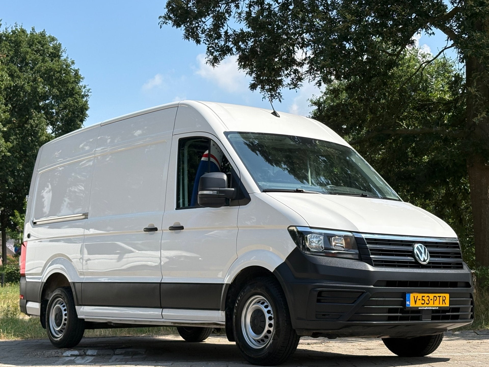 Volkswagen CRAFTER 35 2.0 TDI L3H2||140PK|airco|cruise|achte, Dealer onderhouden, Stof, Gebruikt, Euro 6