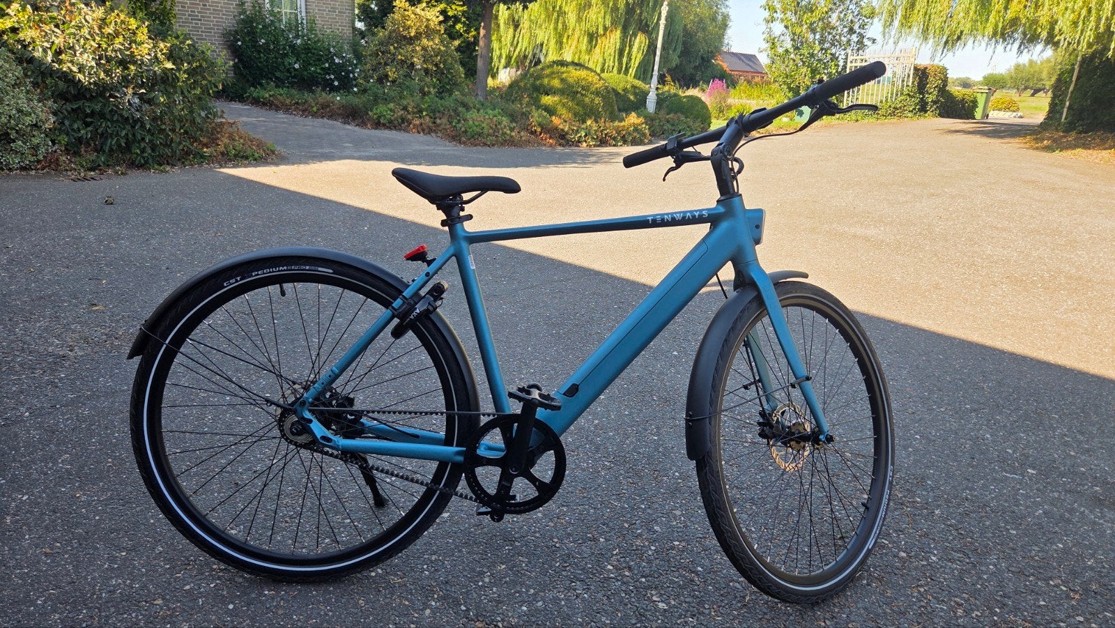Tenways CGO600 Pro Blauw (Maat L) – Slechts 157 km!, Overige merken, Ophalen of Verzenden, Zo goed als nieuw, 50 km per accu of meer