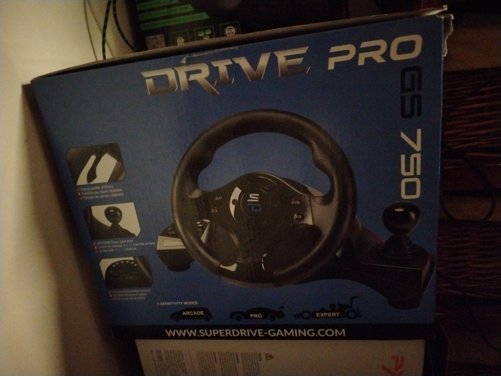 Superdrive Gaming Drive Pro GS 750 Racestuur, Ophalen, Racestuur, Overige merken, Zo goed als nieuw