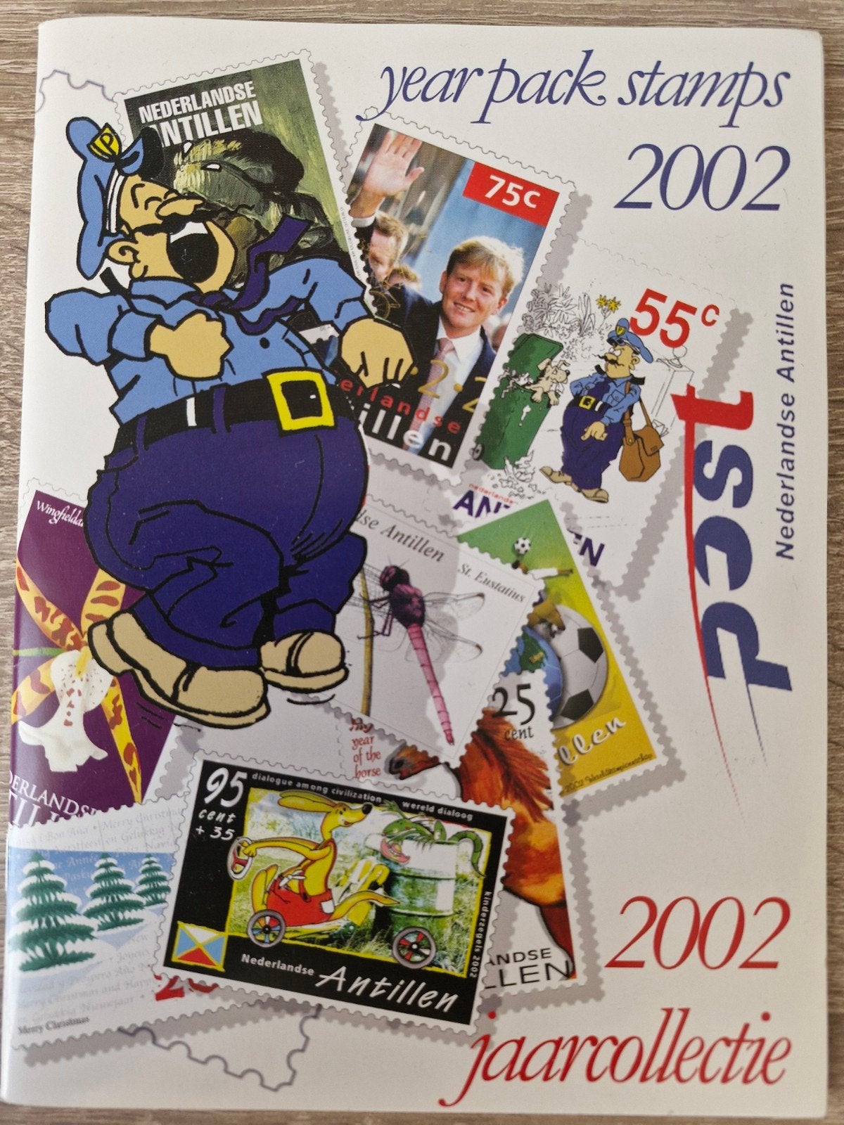 nederlandse antillen jaarcollectie 2002 postfris, Ophalen of Verzenden, Postfris