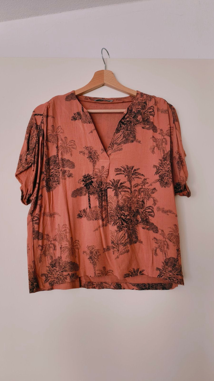 BY-BAR Moon Palm Blouse Maat S, Ophalen of Verzenden, Zo goed als nieuw, Maat 38/40 (M)