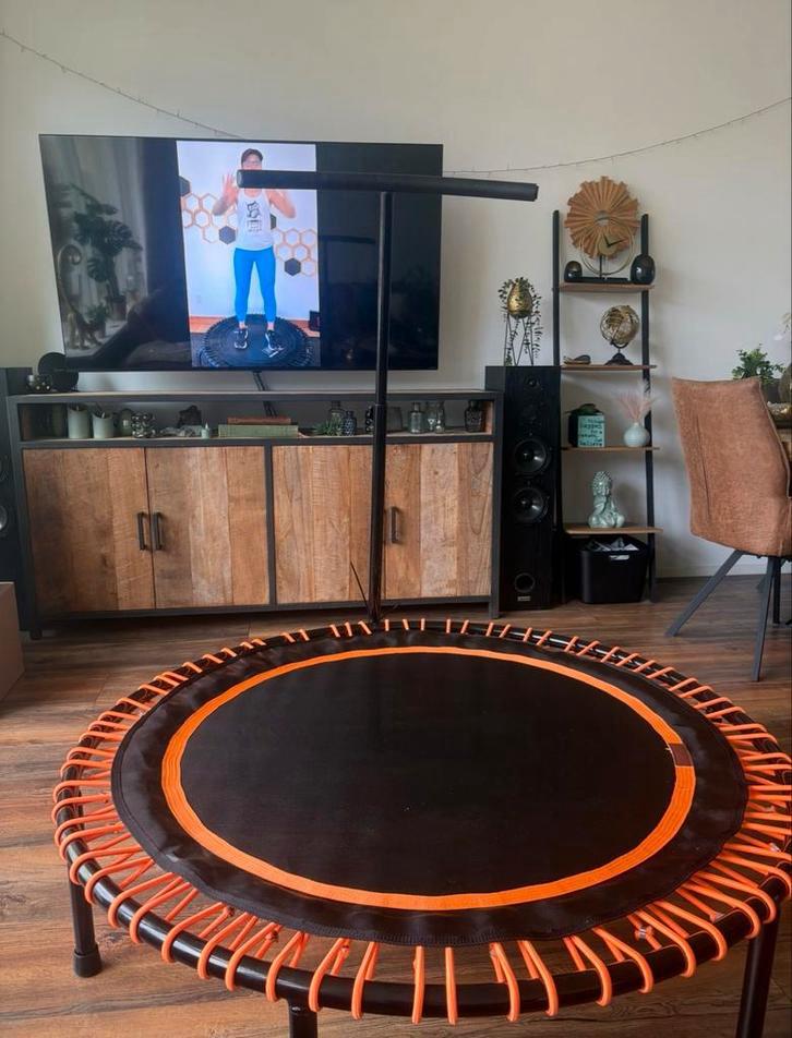 Rebounder Flexbounce Fitness Trampoline 125 cm, Ophalen of Verzenden, Zo goed als nieuw, Benen, Overige typen