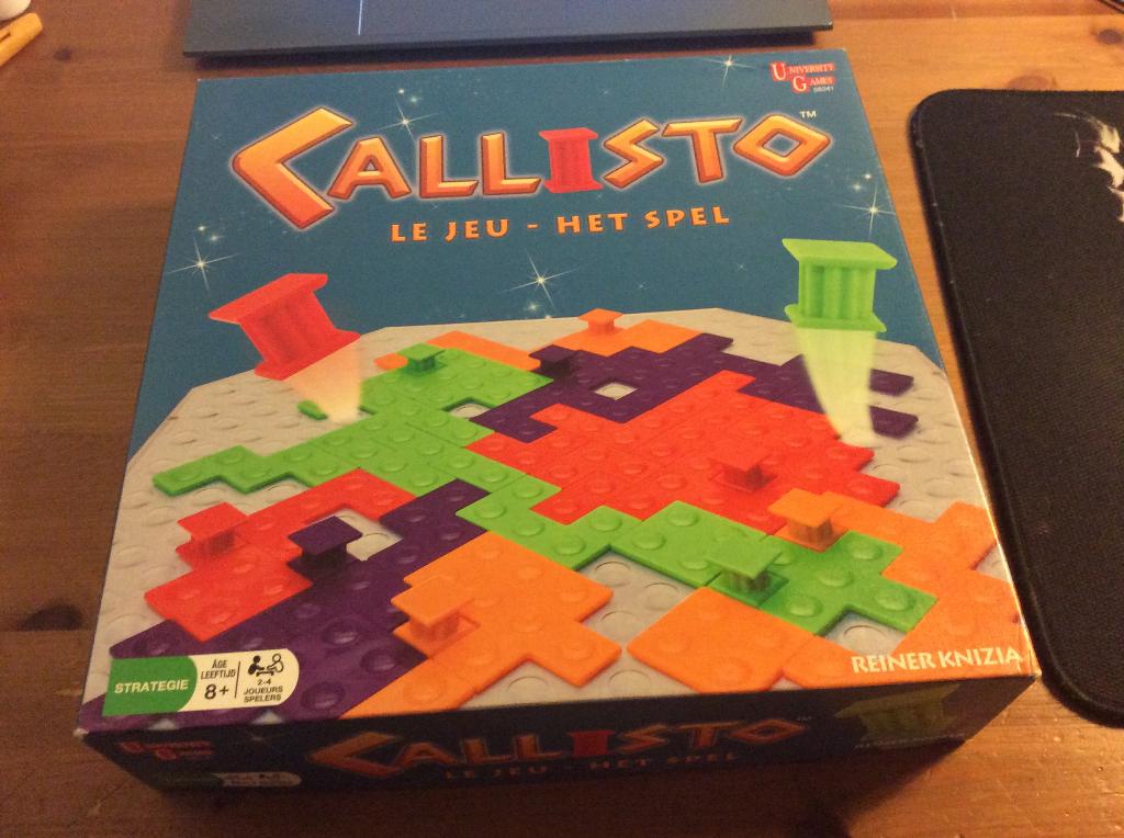 Callisto, het spel. Bordspel van University Games, Een of twee spelers, Ophalen of Verzenden, University Games