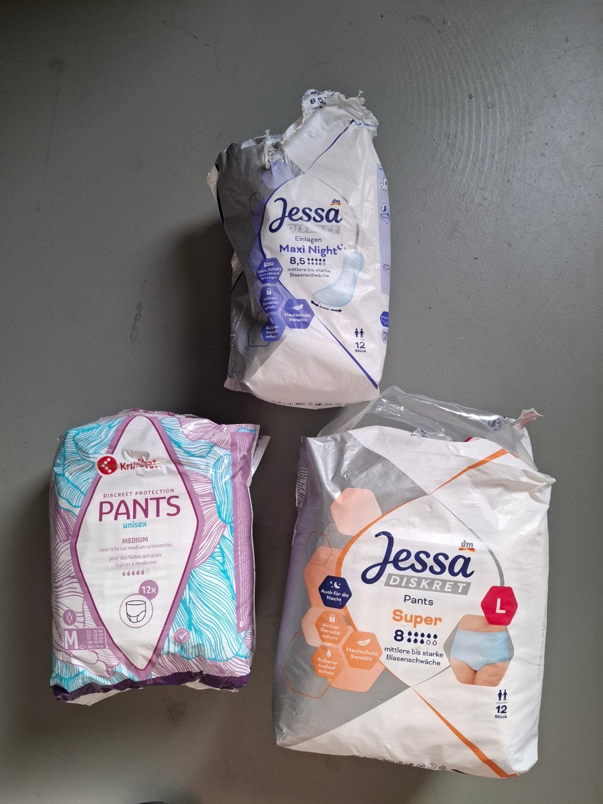 incontinentiebroekjes - gratis, Diversen, Ophalen of Verzenden, Nieuw