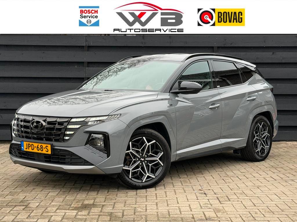 Hyundai Tucson 1.6 T-GDI PHEV N Line 4WDI Carplay I Camera, Automaat, 1350 kg, Gebruikt, Zwart