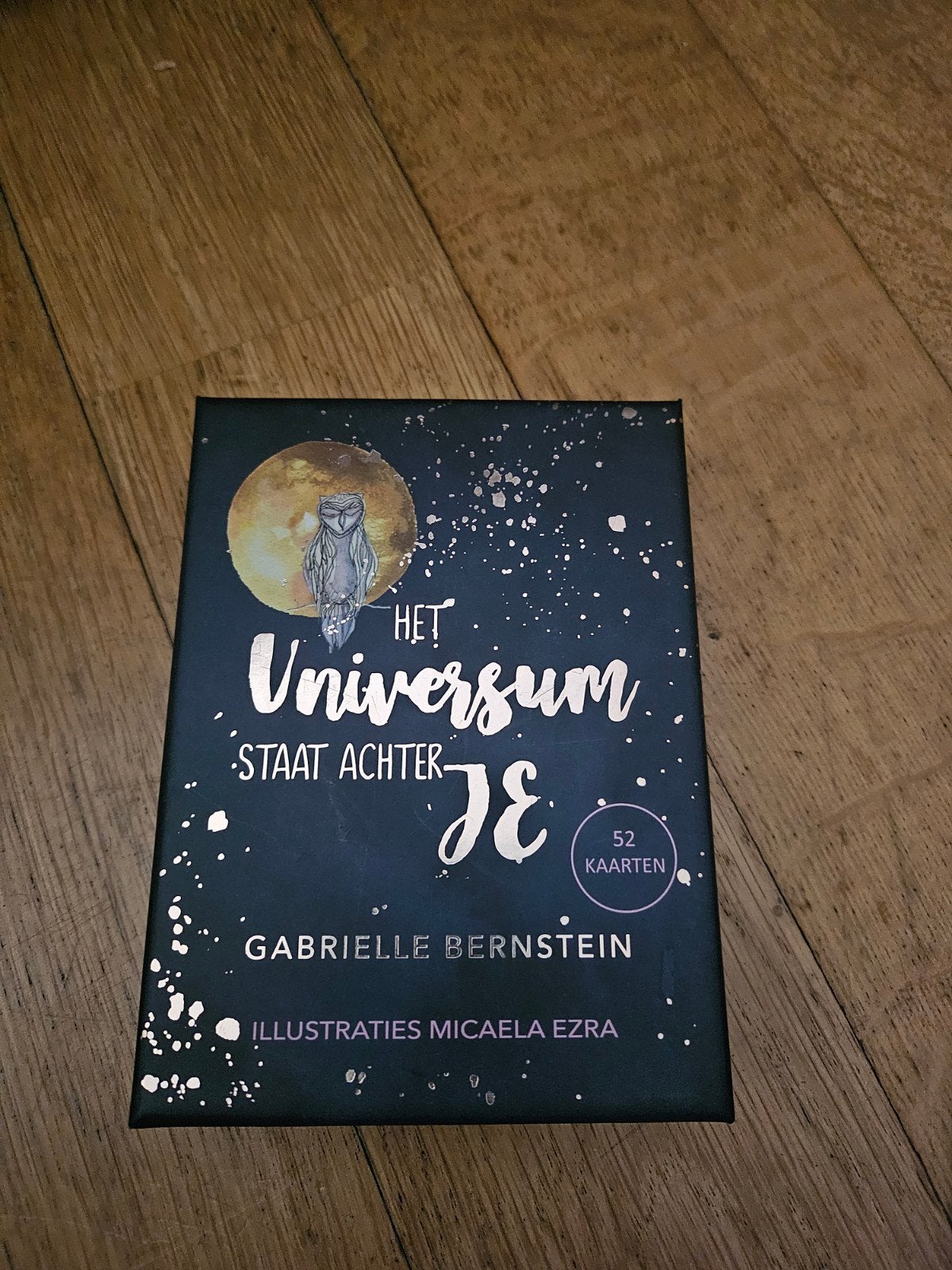 het universum staat achter je, Boeken, Ophalen of Verzenden, Gelezen, Tarot of Kaarten leggen, Overige typen
