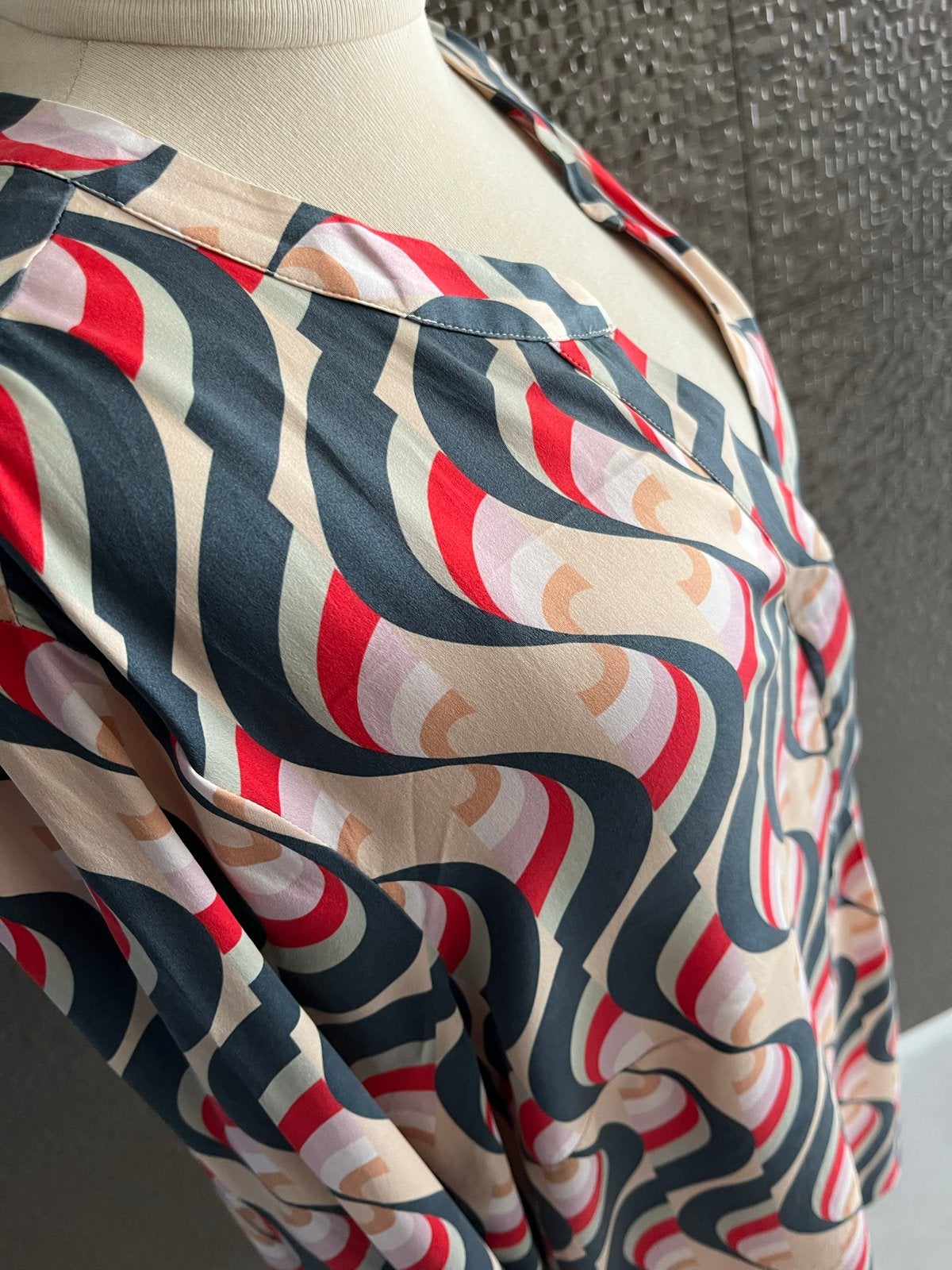 Herzen’s Angelegenheit zijden blouse 44, Kleding | Dames, Ophalen of Verzenden, Gedragen, Maat 42/44 (L), Overige kleuren