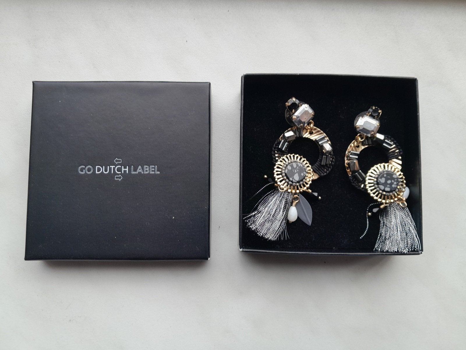 Go Dutch label oorbellen NIEUW in kado doos, Ophalen of Verzenden, Nieuw, Overige materialen