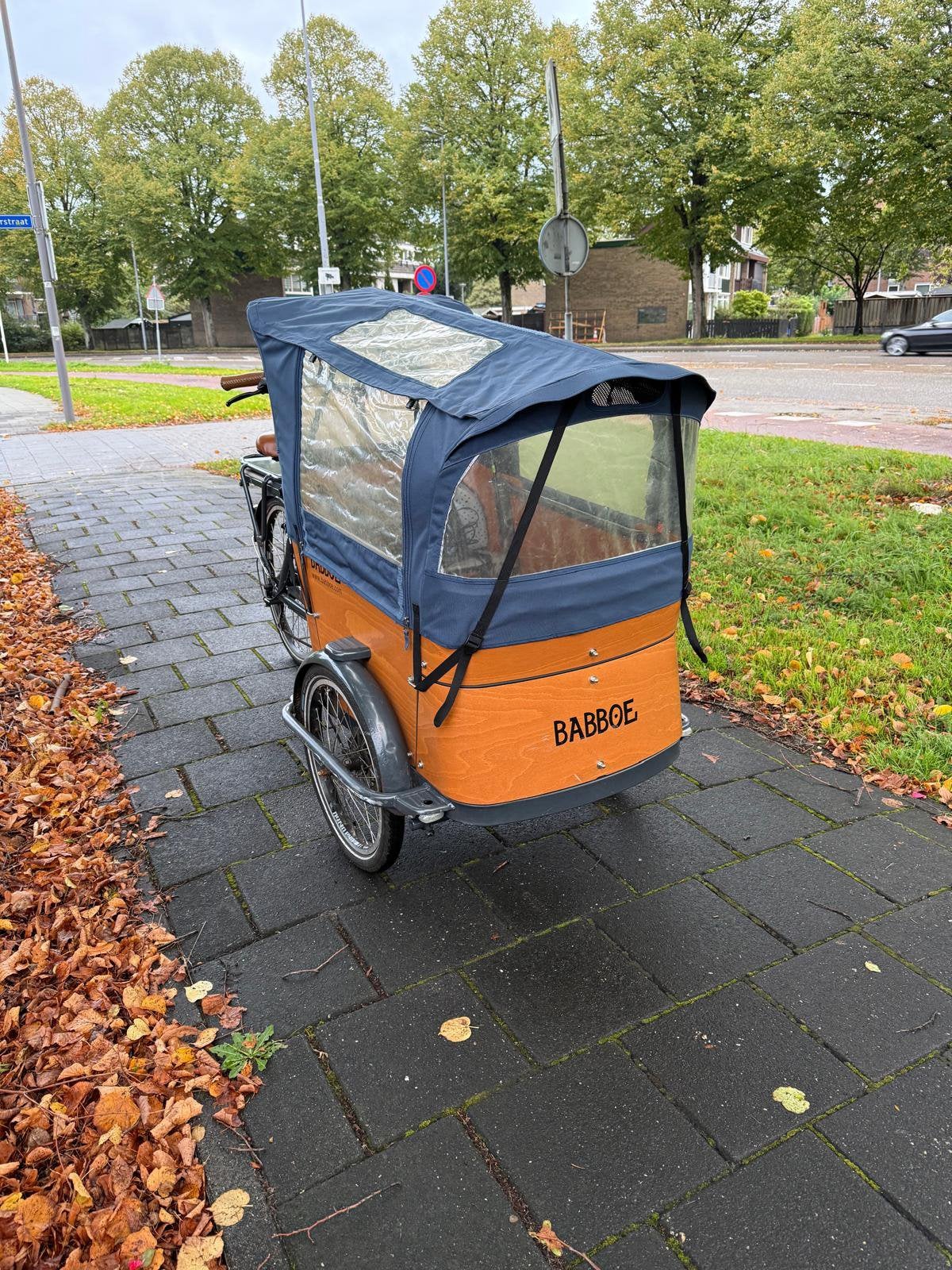 Babboe Curve elektrische bakfiets,(goedgekurd), Ophalen, Zo goed als nieuw, 4 kinderen of meer