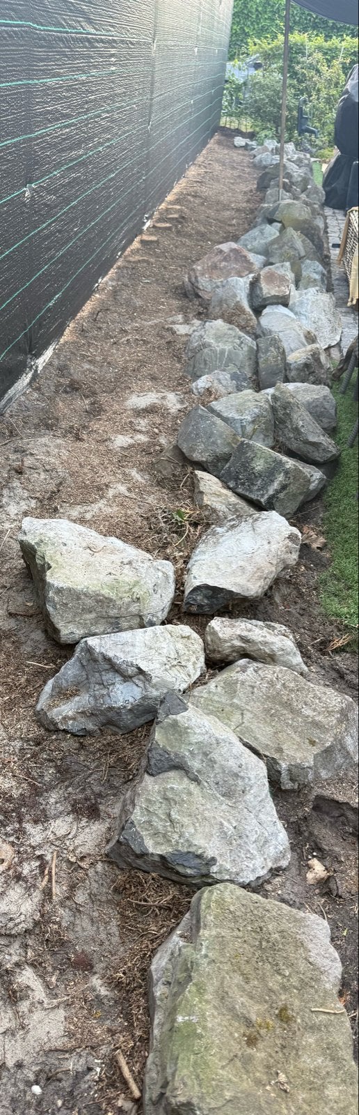 Grote natuurstenen rotsen voor tuin of landschap, Tuin en Terras, Overige materialen, Gebruikt, Ophalen of Verzenden, Kei