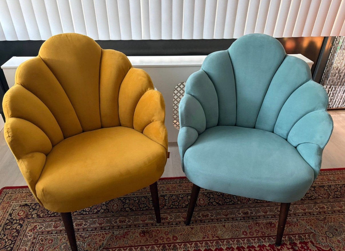 Schelpstoelen, fauteuils, stoelen Sissy Boy, Ophalen, Zo goed als nieuw, 50 tot 75 cm