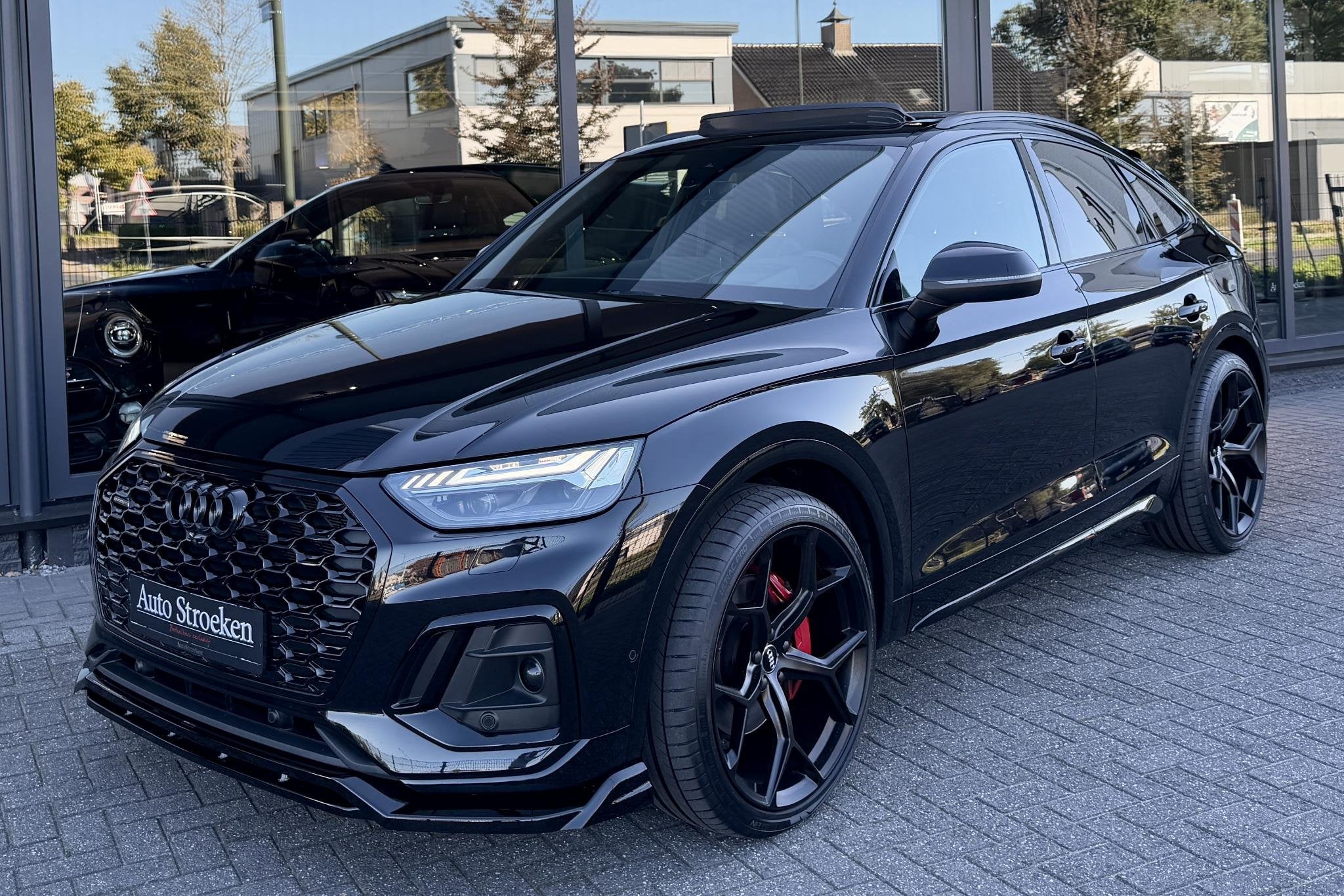 Audi Q5 Sportback 55 TFSIe 3x S-Line RS Leder Pano Lucht Mat, Automaat, 14 kWh, Gebruikt, Euro 6