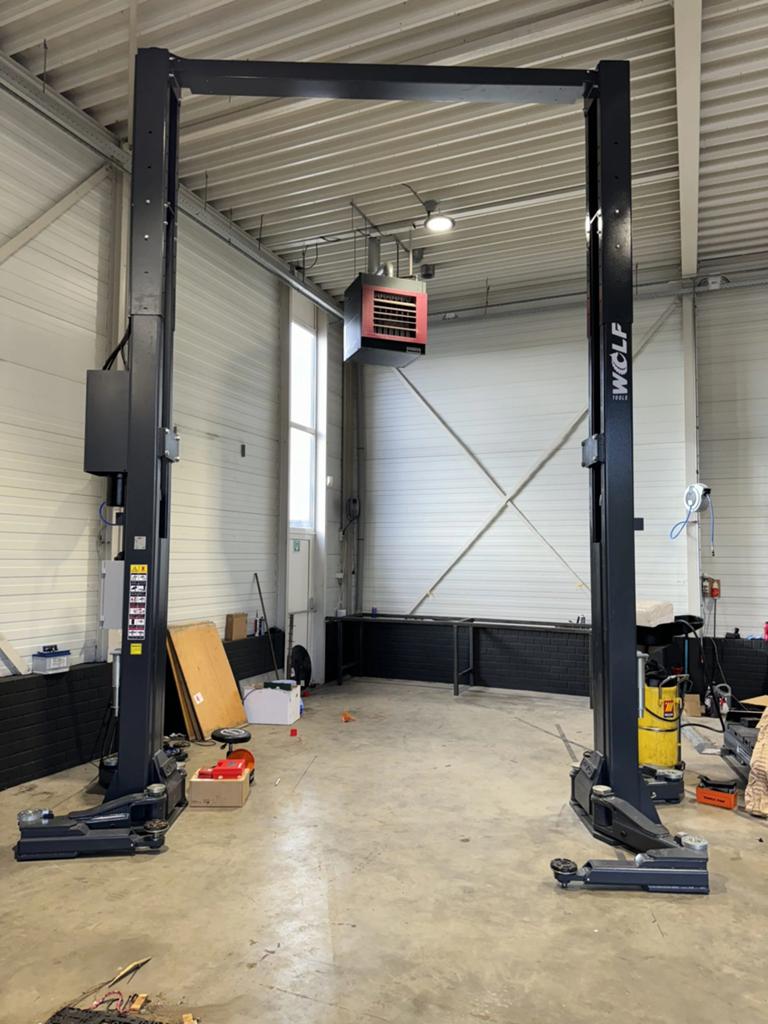 Wolf WL280 8 ton 2 koloms hefbrug hydraulisch / Nieuw, Ophalen, Nieuw