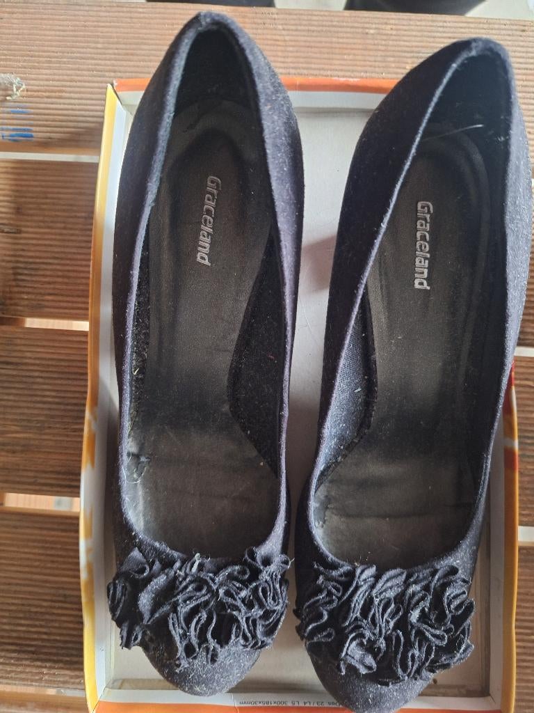 Pumps, Pumps, Zwart, Ophalen of Verzenden, Zo goed als nieuw
