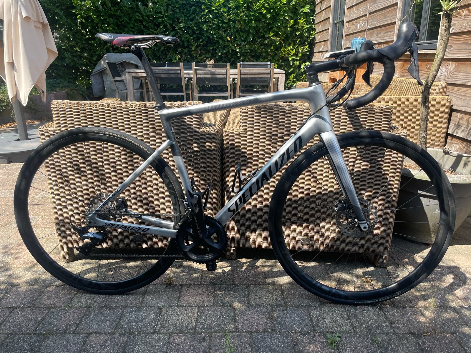 Specialized Tarmac SL6 racefiets - Maat 56, Fietsen en Brommers, 28 inch, Carbon, Heren, Zo goed als nieuw