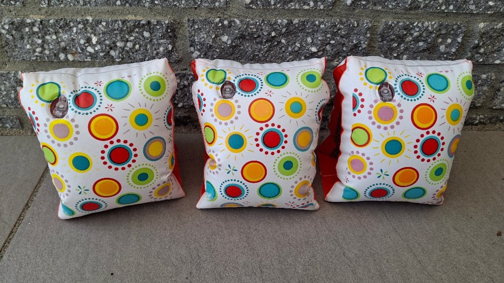 Zwemandjes stippen 3 st, Jongen of Meisje, One size, Ophalen of Verzenden, Zo goed als nieuw