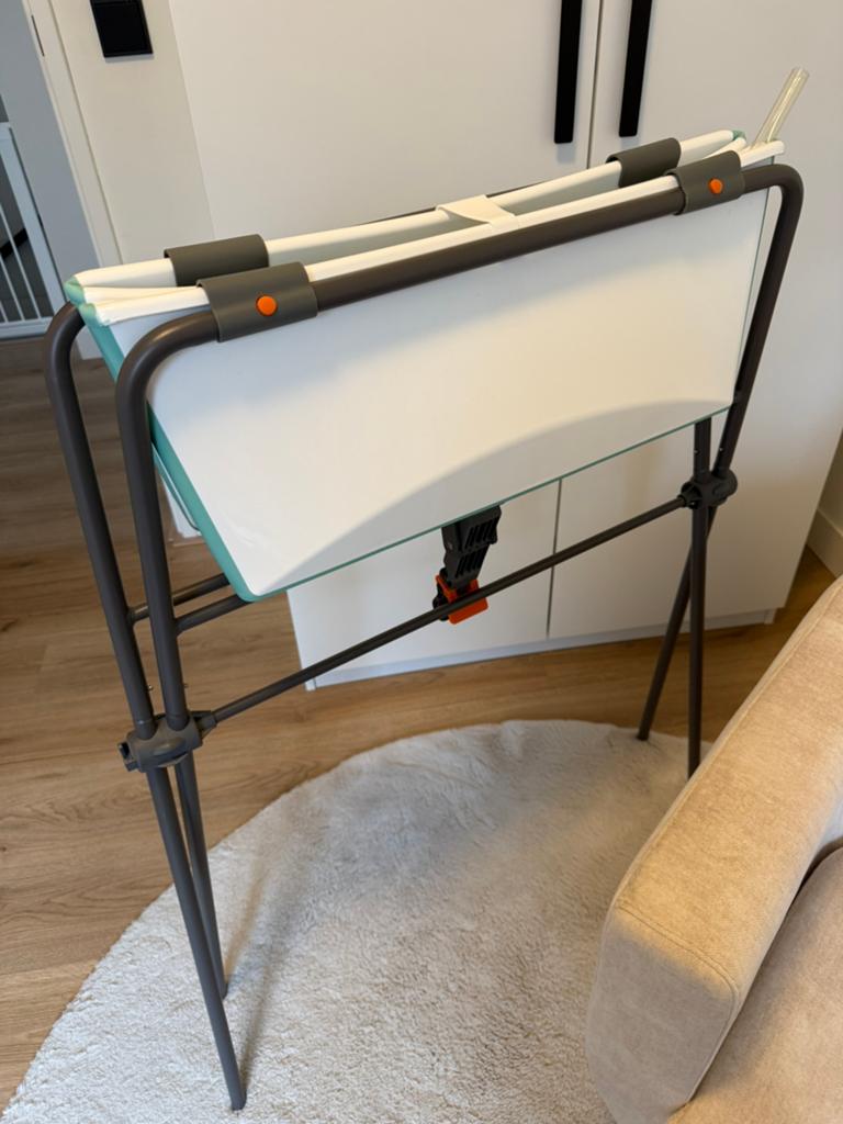 Stokke baby bad opvouwbaar, Kinderen en Baby's, Badjes en Verzorging, Zo goed als nieuw, Badje, Standaard, Ophalen