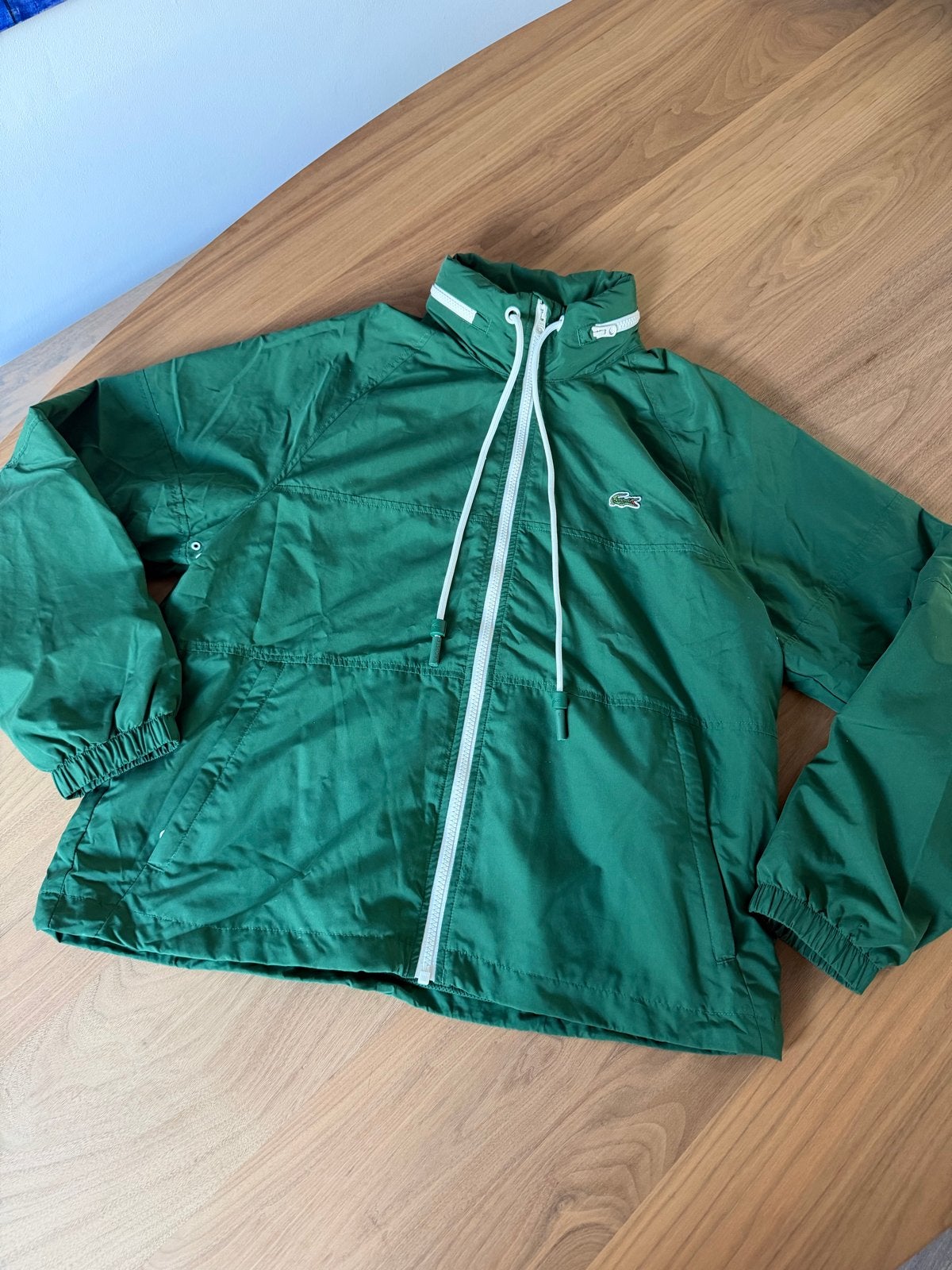 Lacoste windjack groen maat S, Kleding | Heren, Ophalen of Verzenden, Zo goed als nieuw, Maat 46 (S) of kleiner, Groen