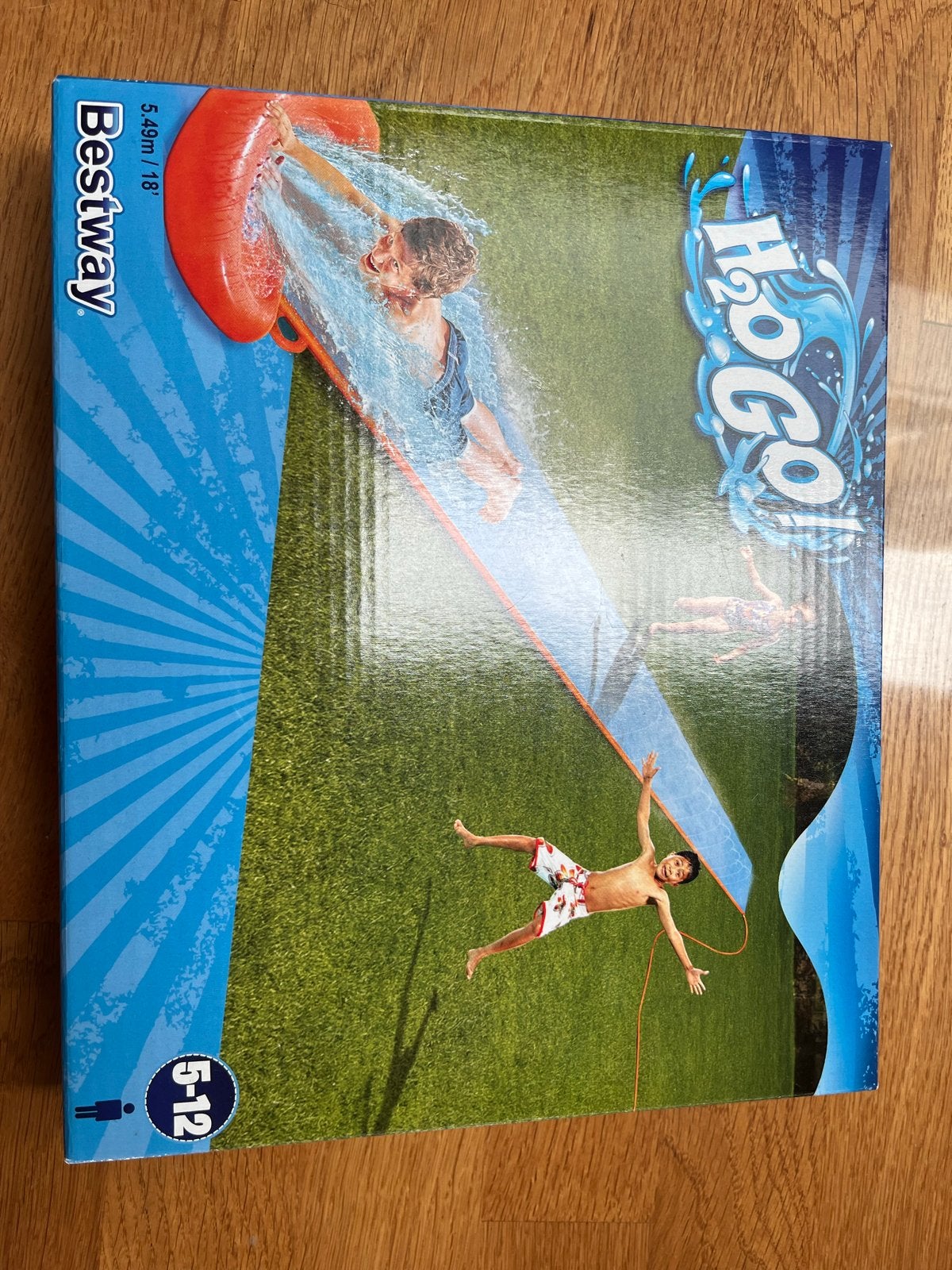 Bestway H2OGO! Single Slider Waterglijbaan 5.49m, Ophalen of Verzenden, Nieuw
