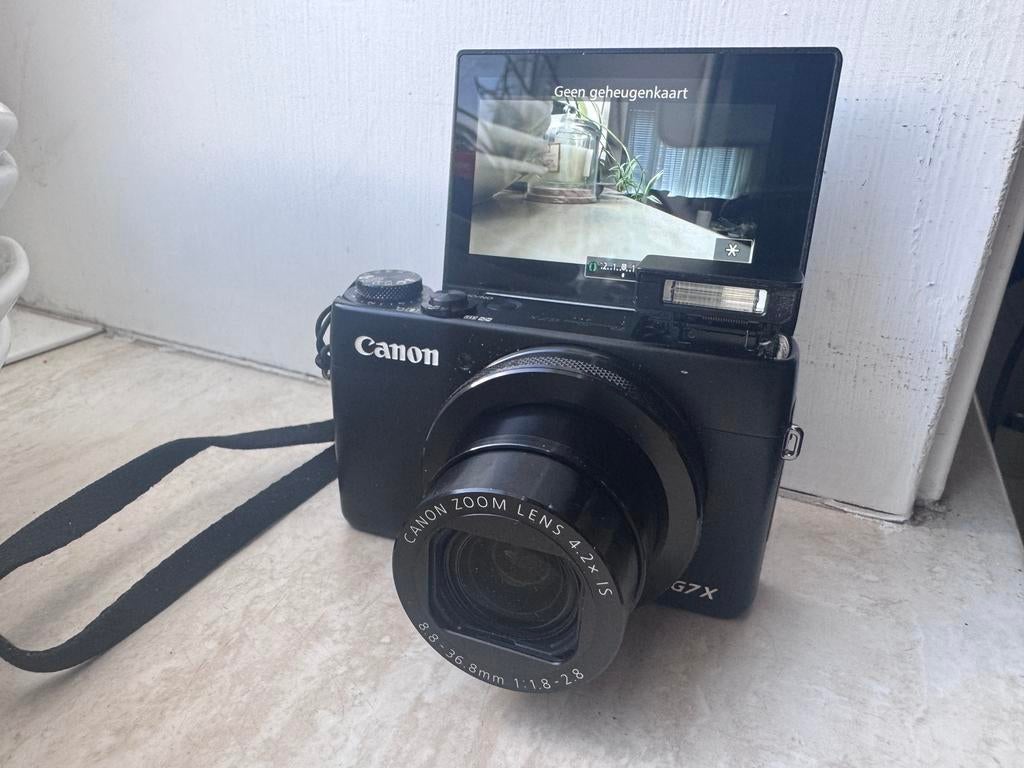 Canon PowerShot G7 X digitale compactcamera, Ophalen of Verzenden, Zo goed als nieuw, Compact, Canon