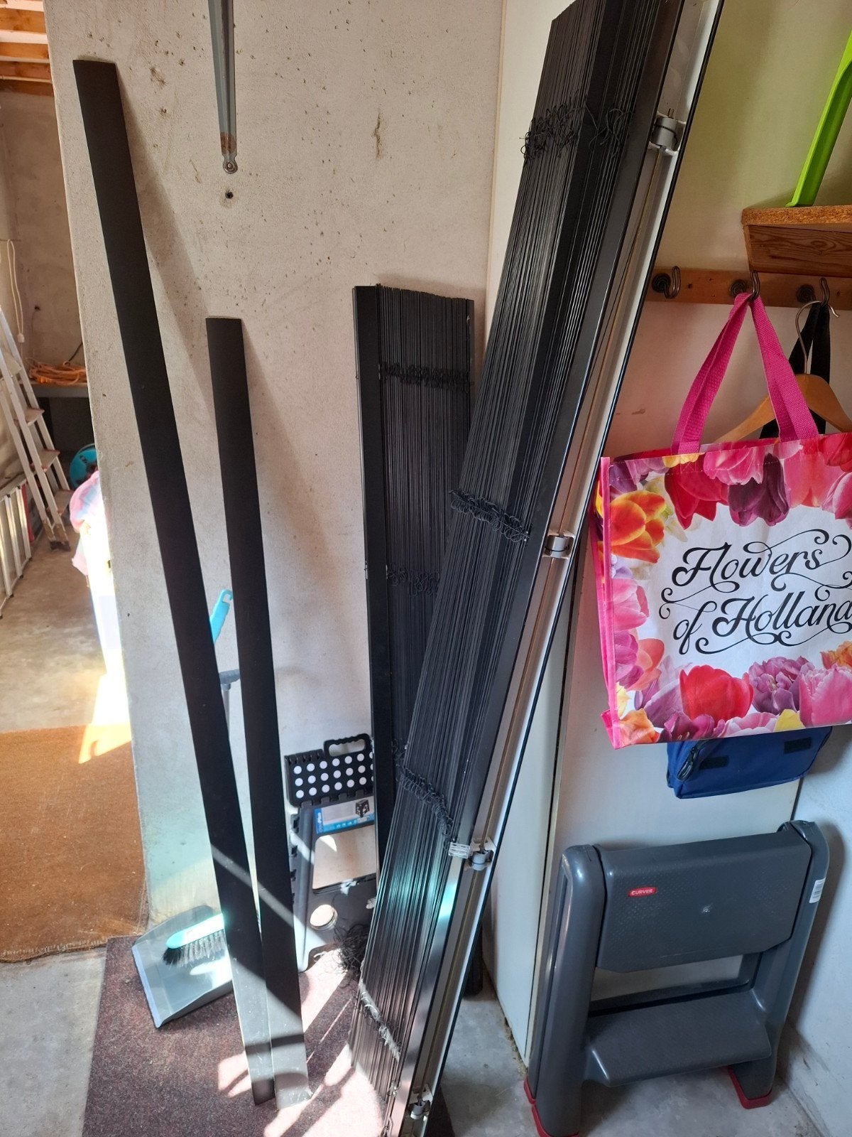 jaloezieën breed hout zwart luxaflex, Huis en Inrichting, Ophalen, Zo goed als nieuw