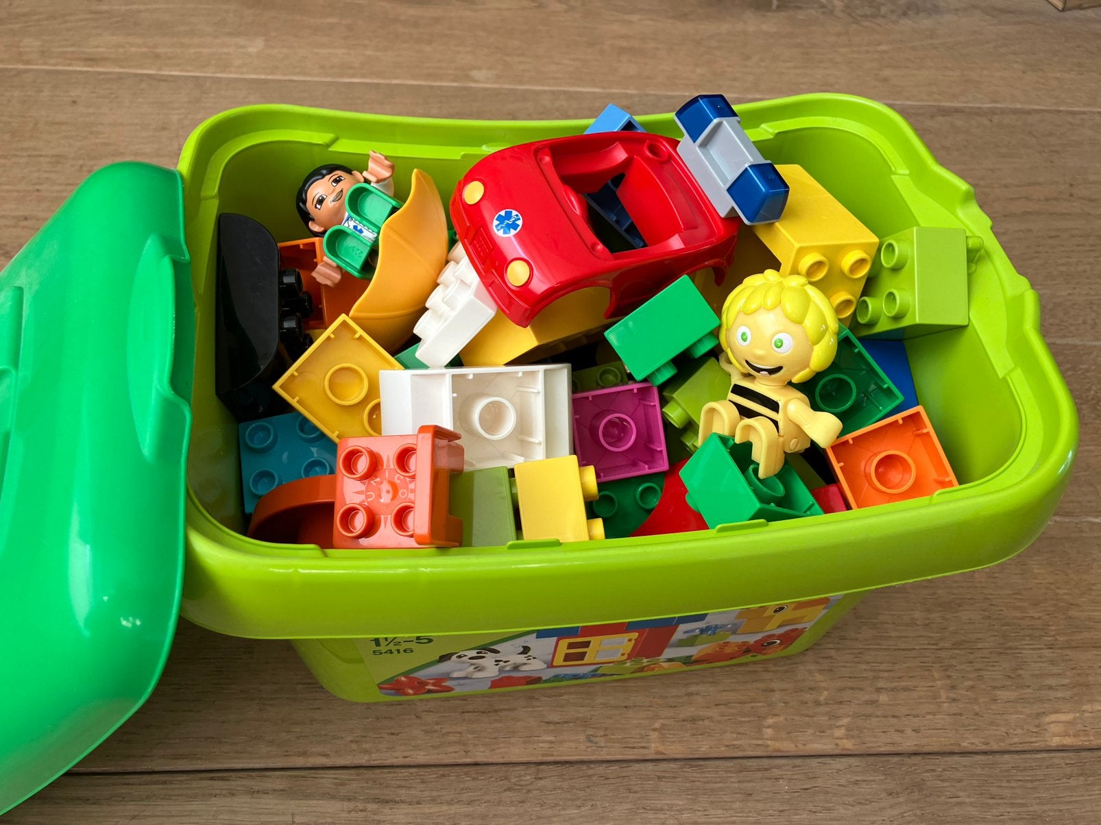 Bak lego Duplo, Overige thema's, Ophalen of Verzenden, Zo goed als nieuw, Duplo