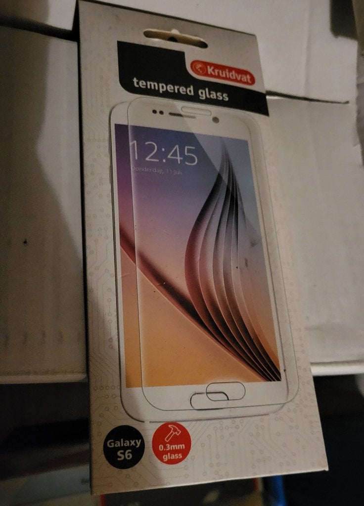Tempered Glass Screenprotector – Samsung Galaxy S6, Telecommunicatie, Mobiele telefoons | Toebehoren en Onderdelen, Ophalen of Verzenden