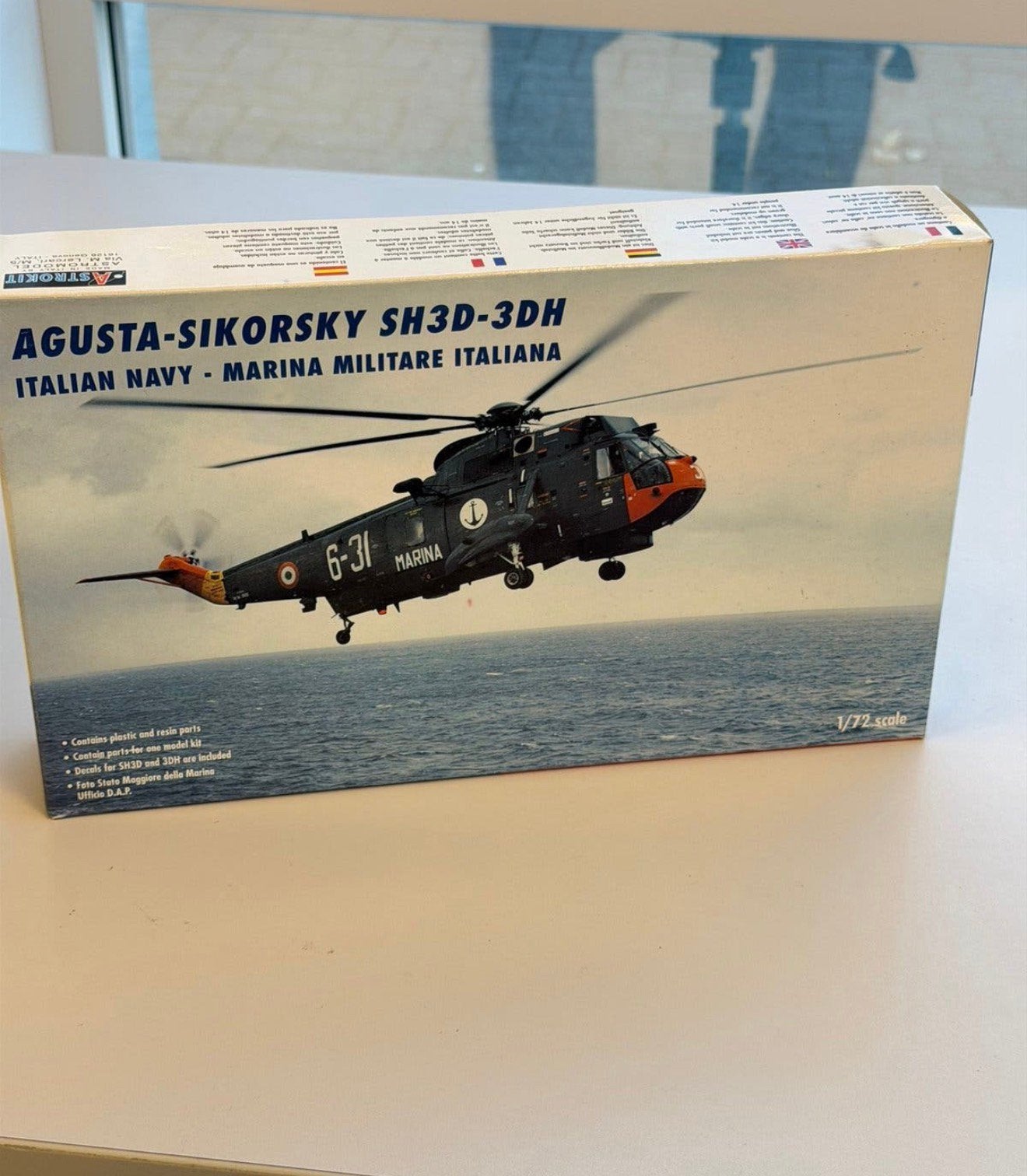 Astrokit 72103 Agusta-Sikorsky SH3D-3DH 1/72 Nieuw zeldzaam, Hobby en Vrije tijd, Overige merken, 1:72 tot 1:144, P, Helikopter