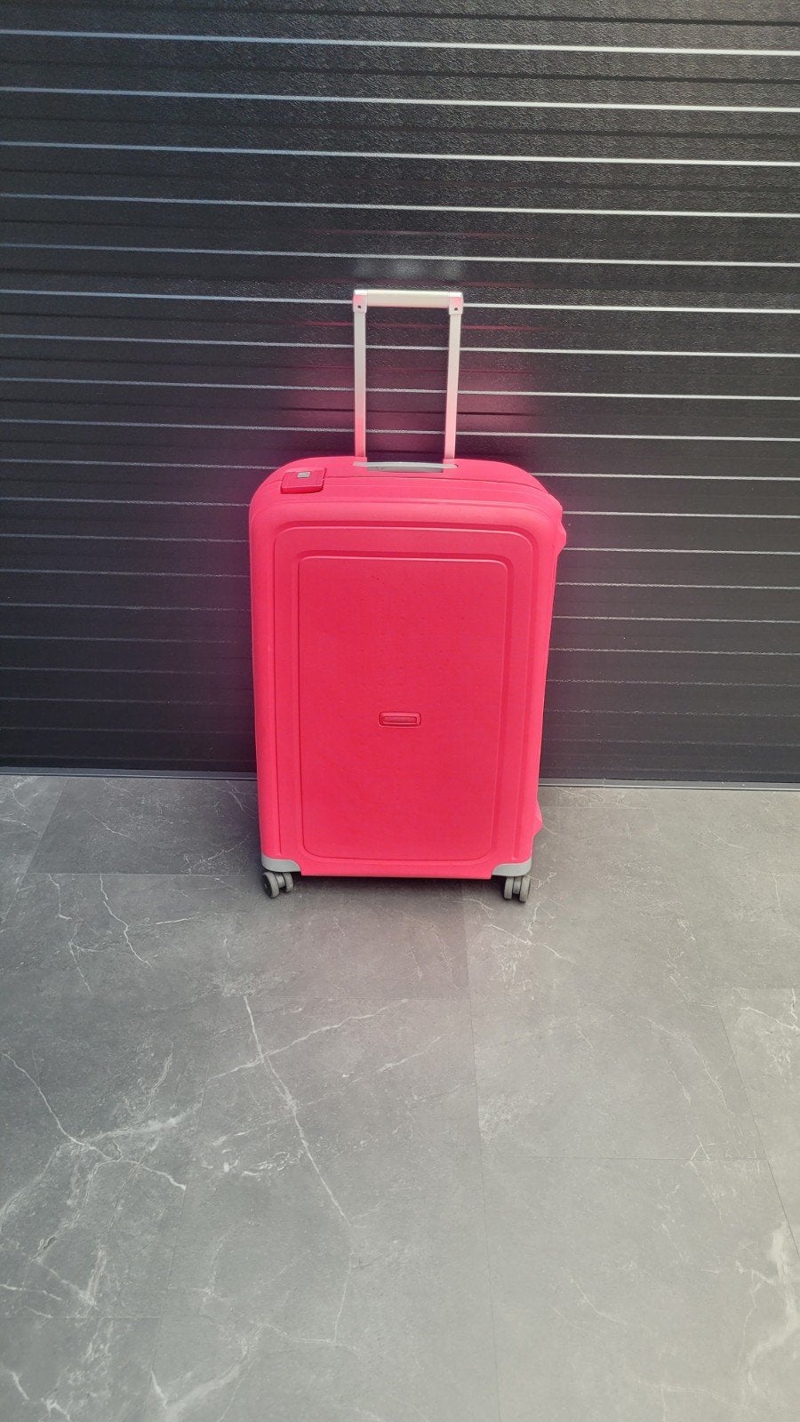 Samsonite S'Cure Spinner 75cm Fel Roze Z.G.A.N., Ophalen, Zo goed als nieuw, 30 cm of meer, Wieltjes