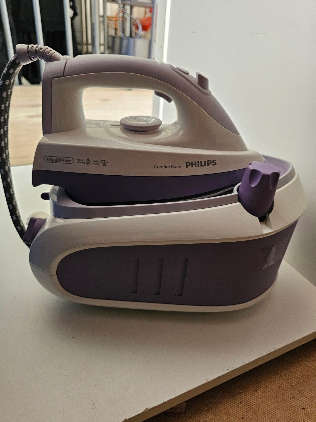 Philips CompactCare Stoomstrijkijzer - Zo goed als nieuw, Ophalen, Zo goed als nieuw, Strijkijzer met snoer