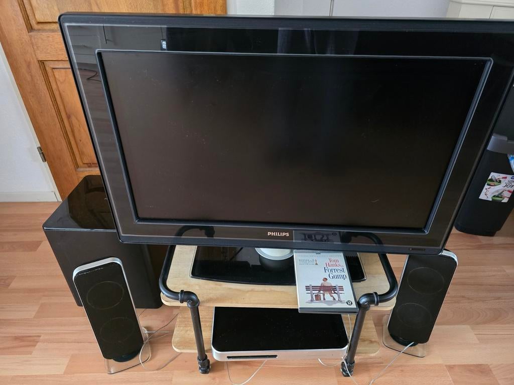 Philips DVD- 2.1 systeem HTS7200/12 uitsekende staat, Ophalen of Verzenden, Gebruikt, Dvd-speler, Philips