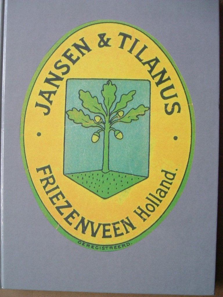 Jansen & Tilanus Vriezenveen., 20e eeuw of later, G. Bosch, Ophalen of Verzenden, Zo goed als nieuw