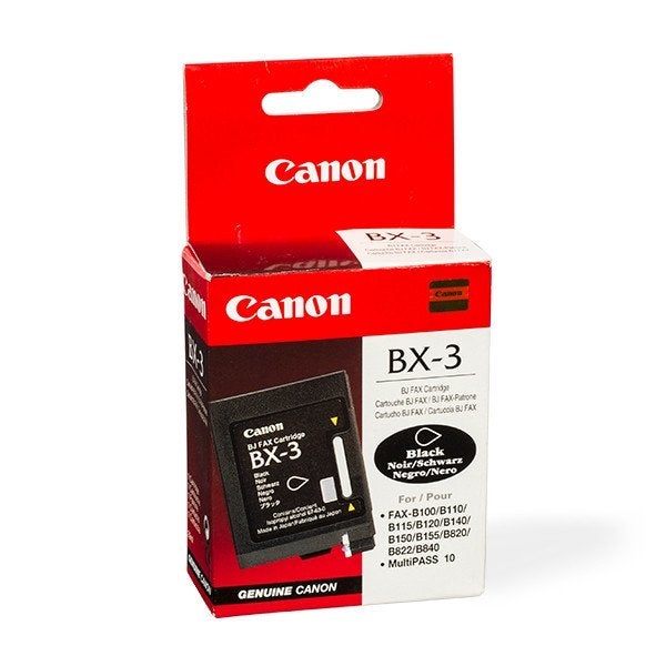 Canon BX-3 Inktcartridge Zwart – Nieuw & Ongeopend, Ophalen of Verzenden, Nieuw, Cartridge, Canon.